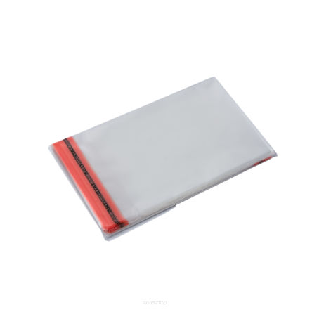 Woreczki folijki celofanowe 5x8,5+3cm z taśmą