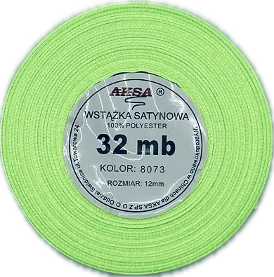 Wstążka satynowa 12mm JASKRAWA 8073