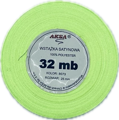 Wstążka satynowa 25mm JASKRAWA 8073